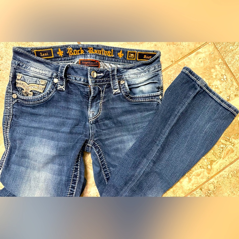 Rock Revival Leni boot cut jeans | Size: 26
